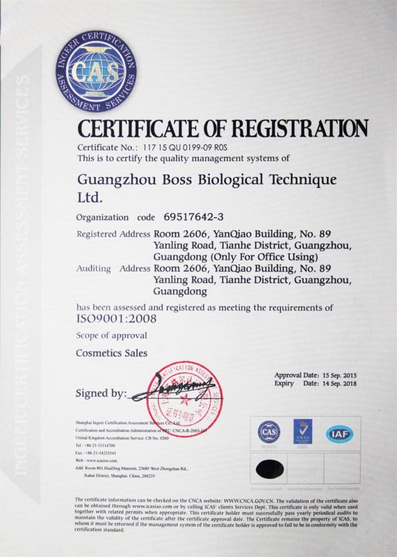 Existing ISO document