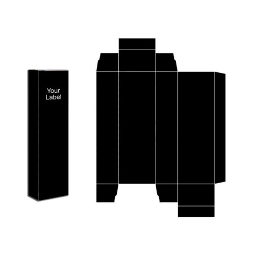 Private label packaging artwork layout