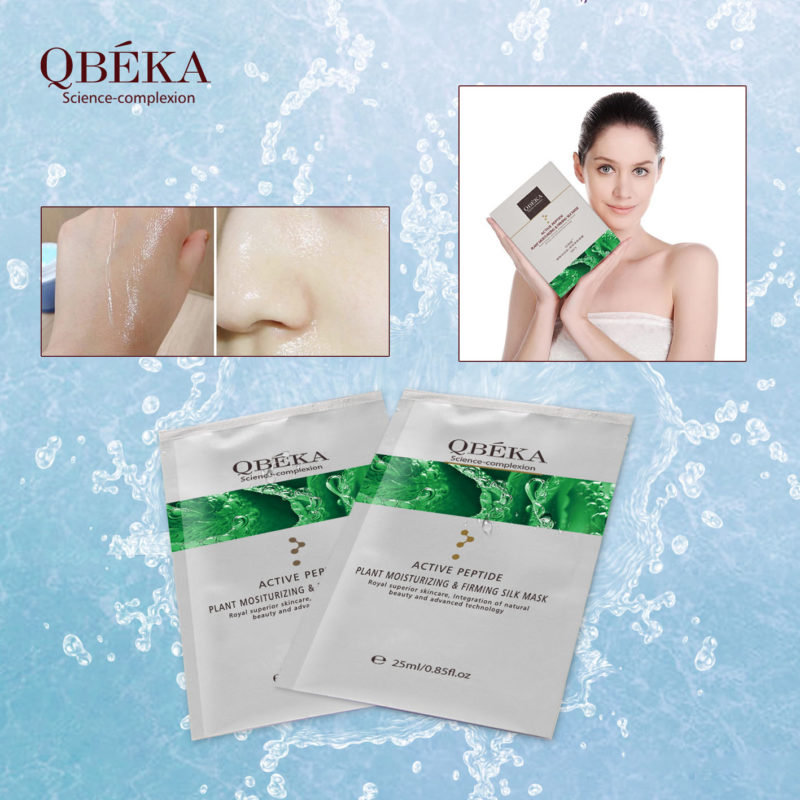 QBEKA Active Peptide Plant Facial Silk Mask