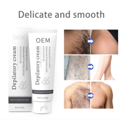 Depilatory Cream，Soft, Smooth Feeling，OEM