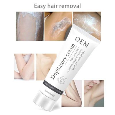 Depilatory Cream，Soft, Smooth Feeling，OEM